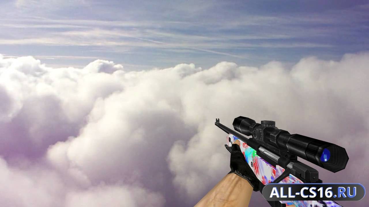 Модель оружия для CS 1.6 - AWP Default AWP Artistic