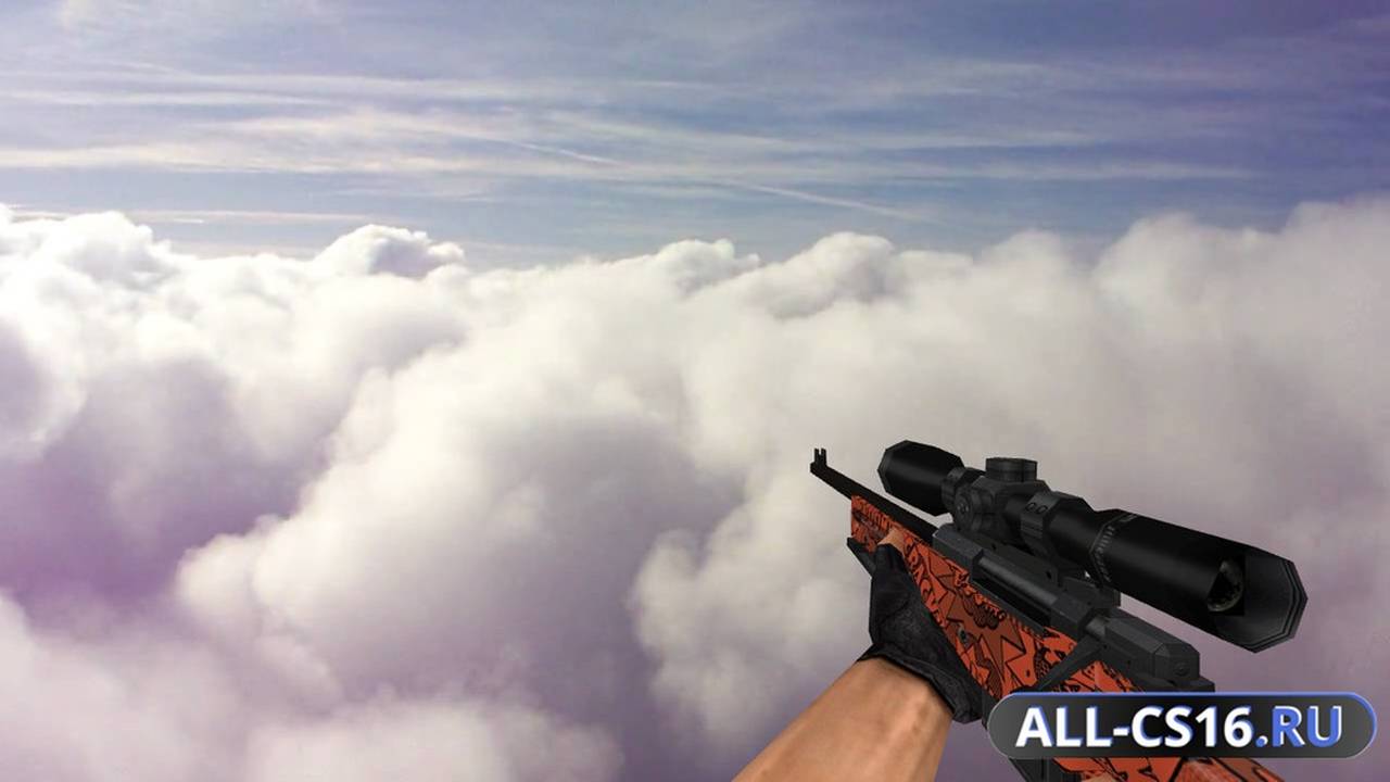 Модель оружия для CS 1.6 - AWP Стандартный AWP БАХ
