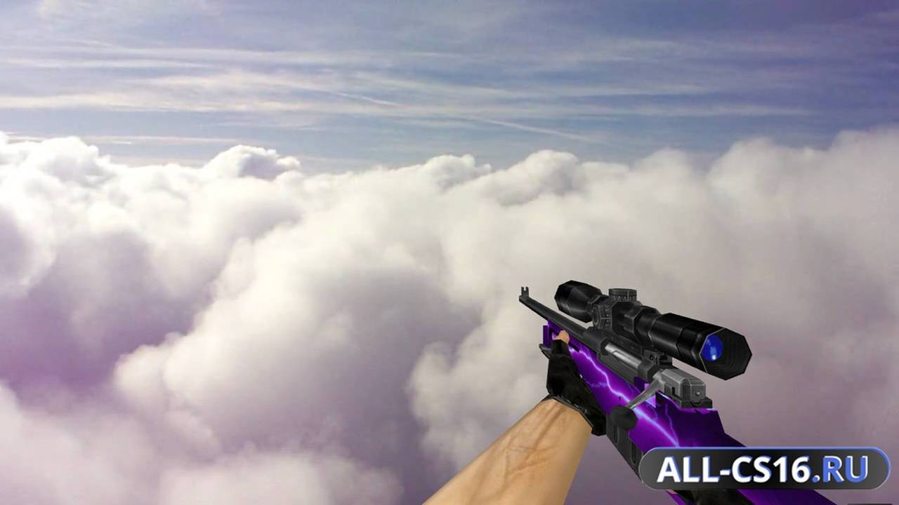 Модель оружия для CS 1.6 - AWP Стандартный AWP Удар молнии