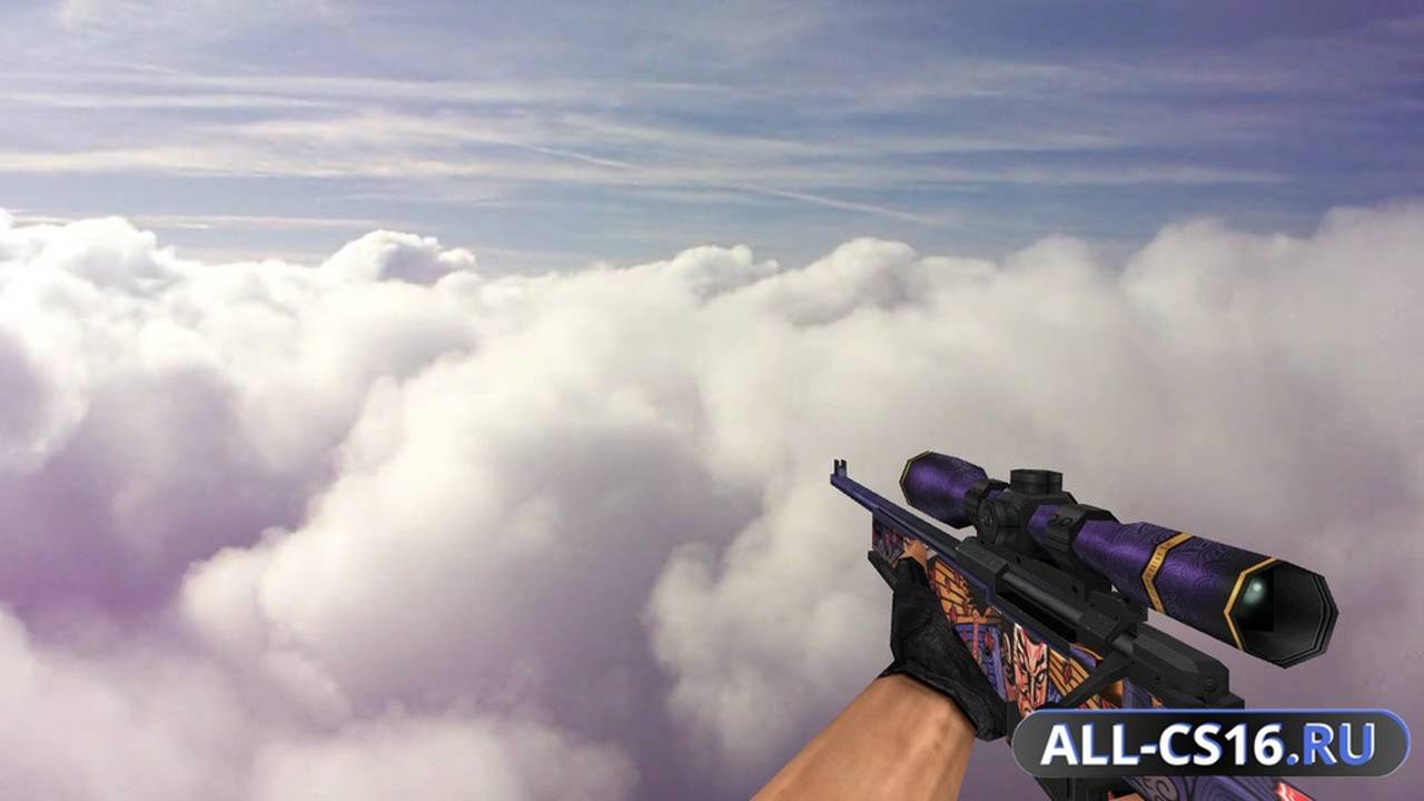 Модель оружия для CS 1.6 - AWP Стандартный AWP Великий демон