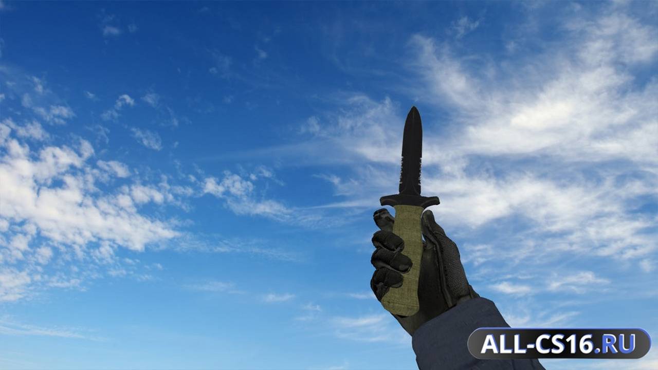 Модель оружия для CS 1.6 - Default CSGO CT Knife
