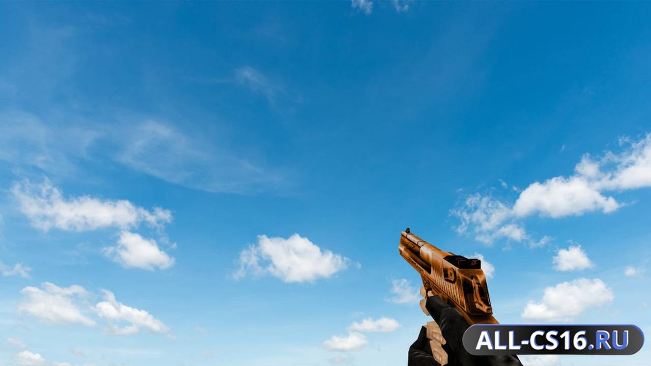 Модель оружия для CS 1.6 - Deagle Default Deagle Bronze