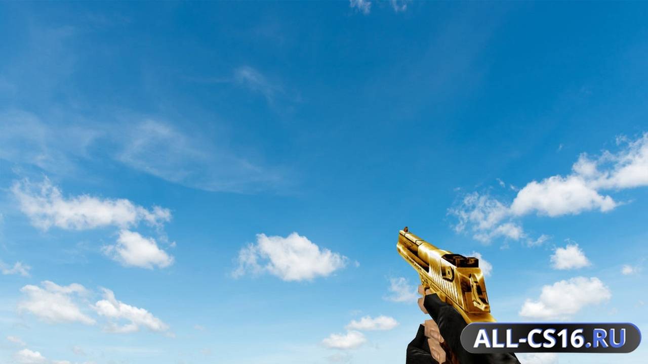 Модель оружия для CS 1.6 - Deagle Default Deagle Gold