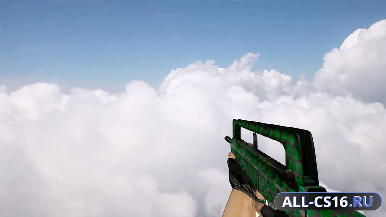 Модель оружия для CS 1.6 - Famas Стандартный FAMAS Гексан