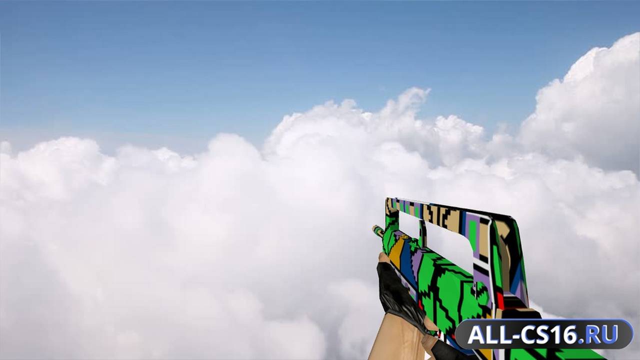 Модель оружия для CS 1.6 - Famas Default Famas Pixel