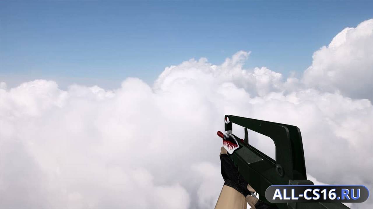 Модель оружия для CS 1.6 - Famas Стандартный FAMAS Истребитель