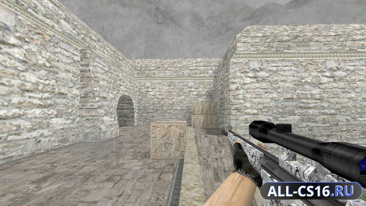 Модель оружия для CS 1.6 - G3SG1 Default G3SG1 Городской камуфляж