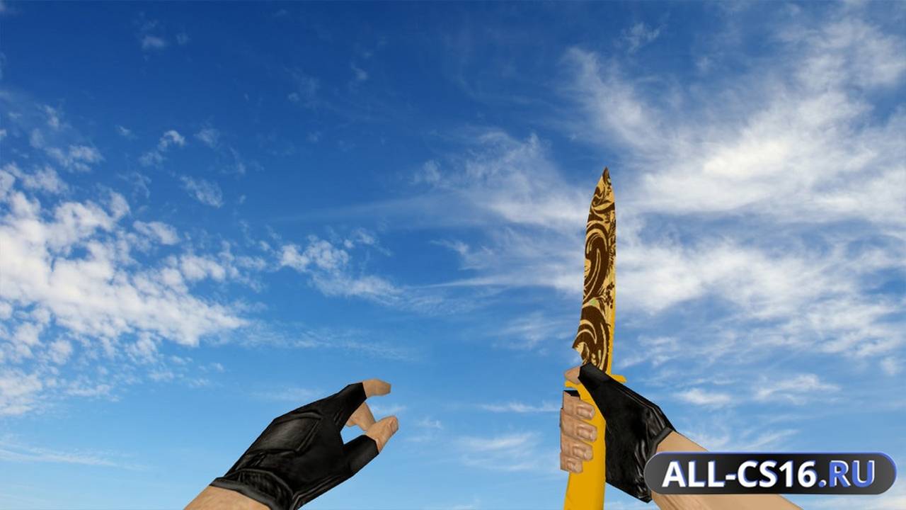Модель оружия для CS 1.6 - Default Knife Batik-ed
