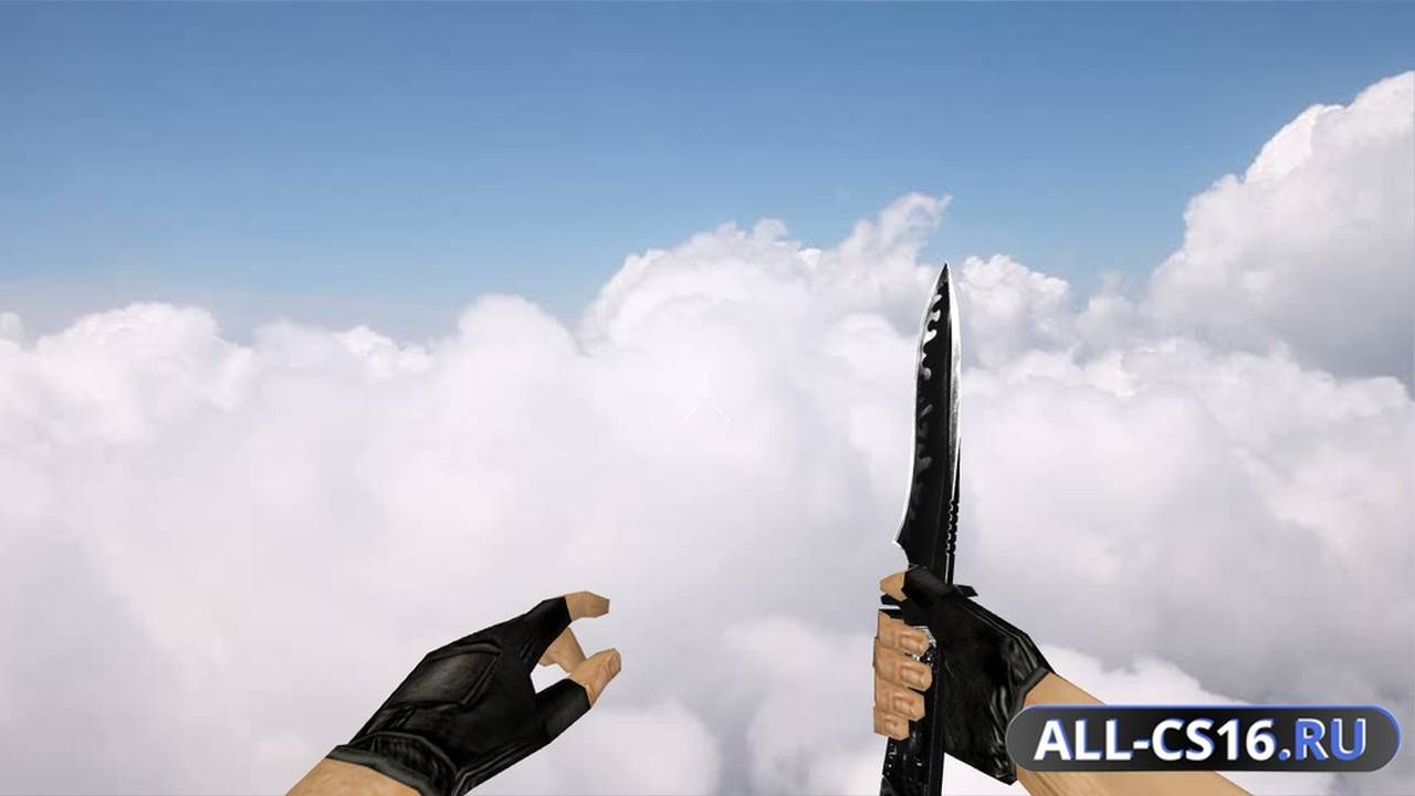 Модель оружия для CS 1.6 - Default Knife Duality White
