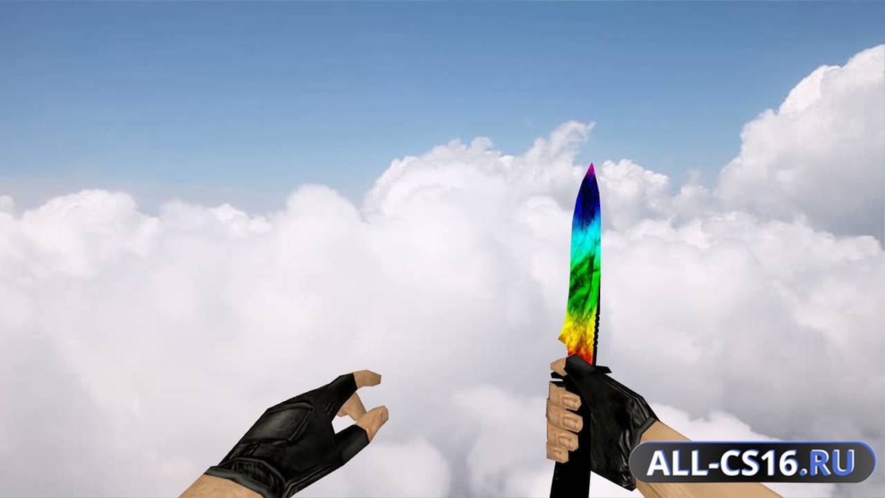 Модель оружия для CS 1.6 - Default Knife Marbale