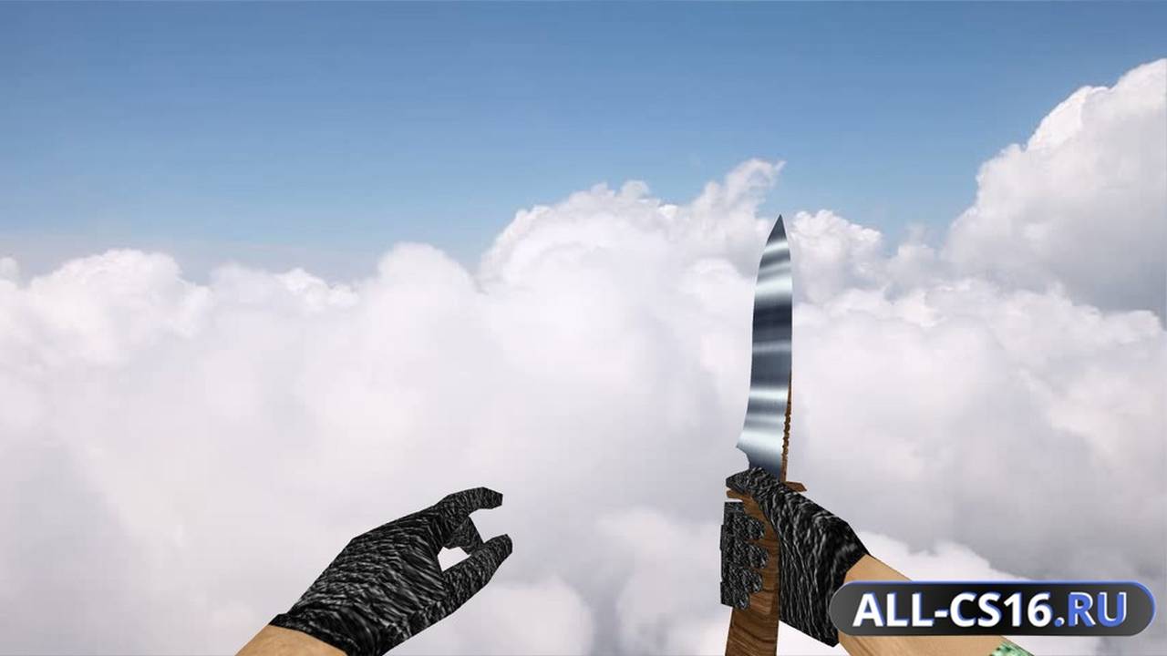 Модель оружия для CS 1.6 - Default Knife Metal Wood