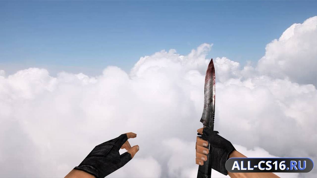 Модель оружия для CS 1.6 - Default Knife Scratched