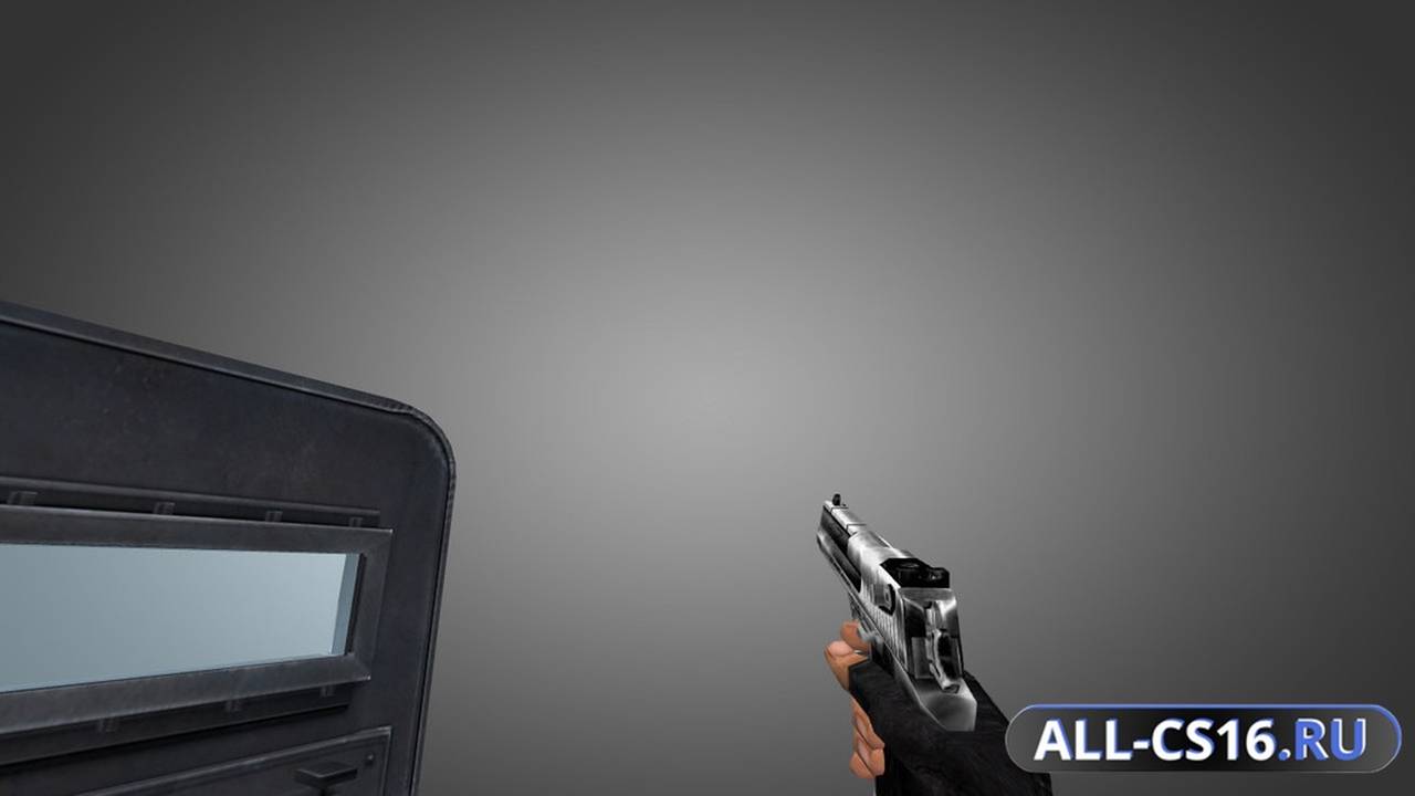 Модель оружия для CS 1.6 - Default Shield New Anims