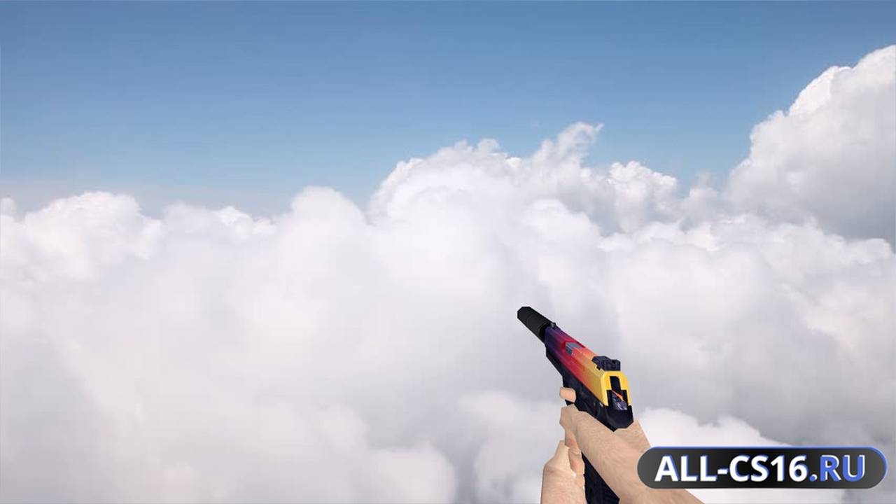 Модель оружия для CS 1.6 - USP Default USP | Градиент