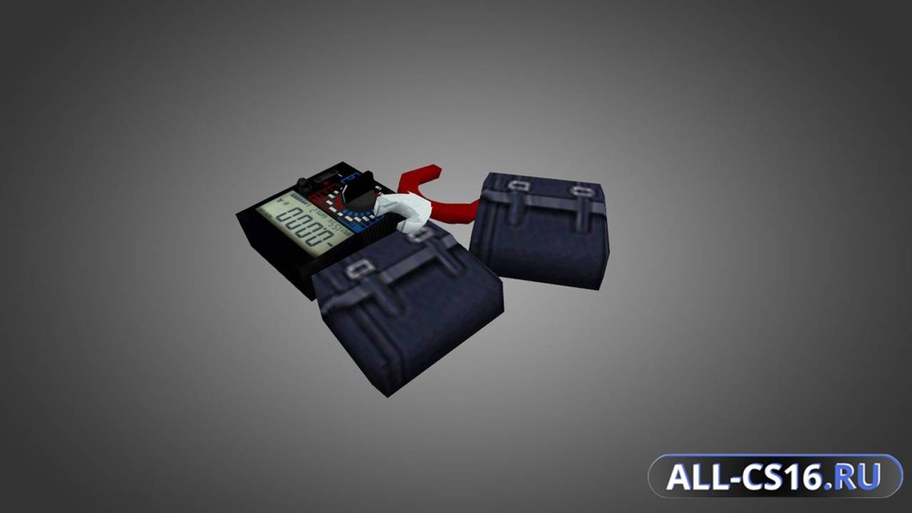 Модель оружия для CS 1.6 - Defusal Kit with Cutters and multimeter