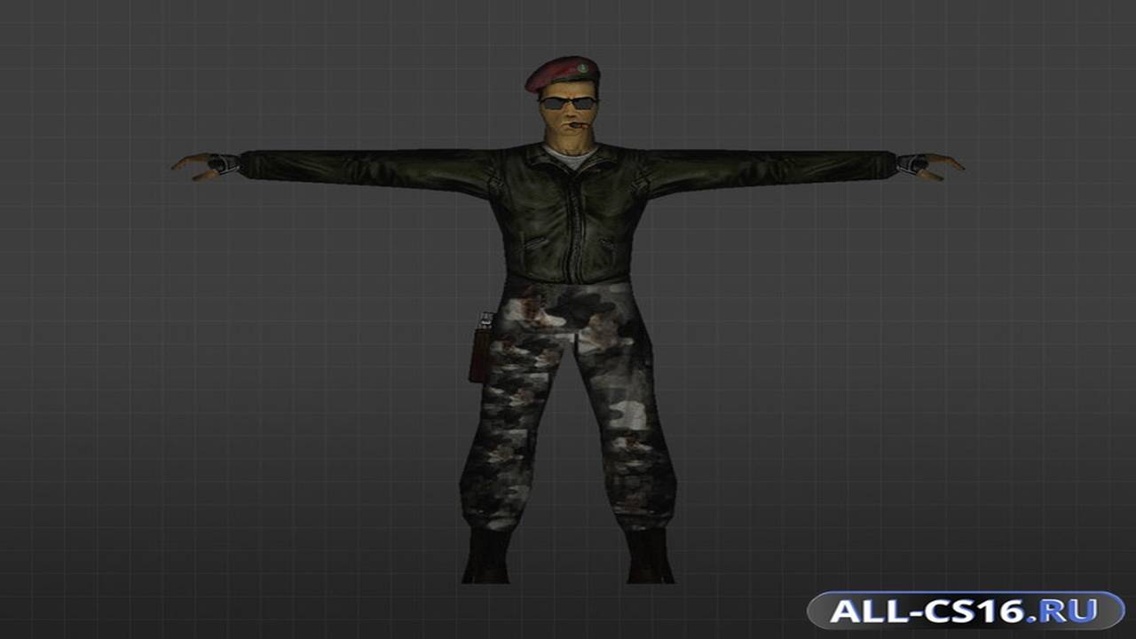 Модель игрока для CS 1.6 - Диктатор