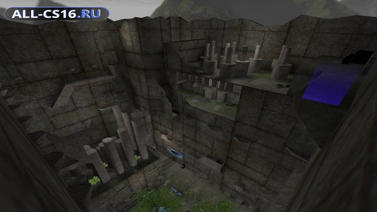 Карта «dkz_darkruins» для CS 1.6 для CS 1.6