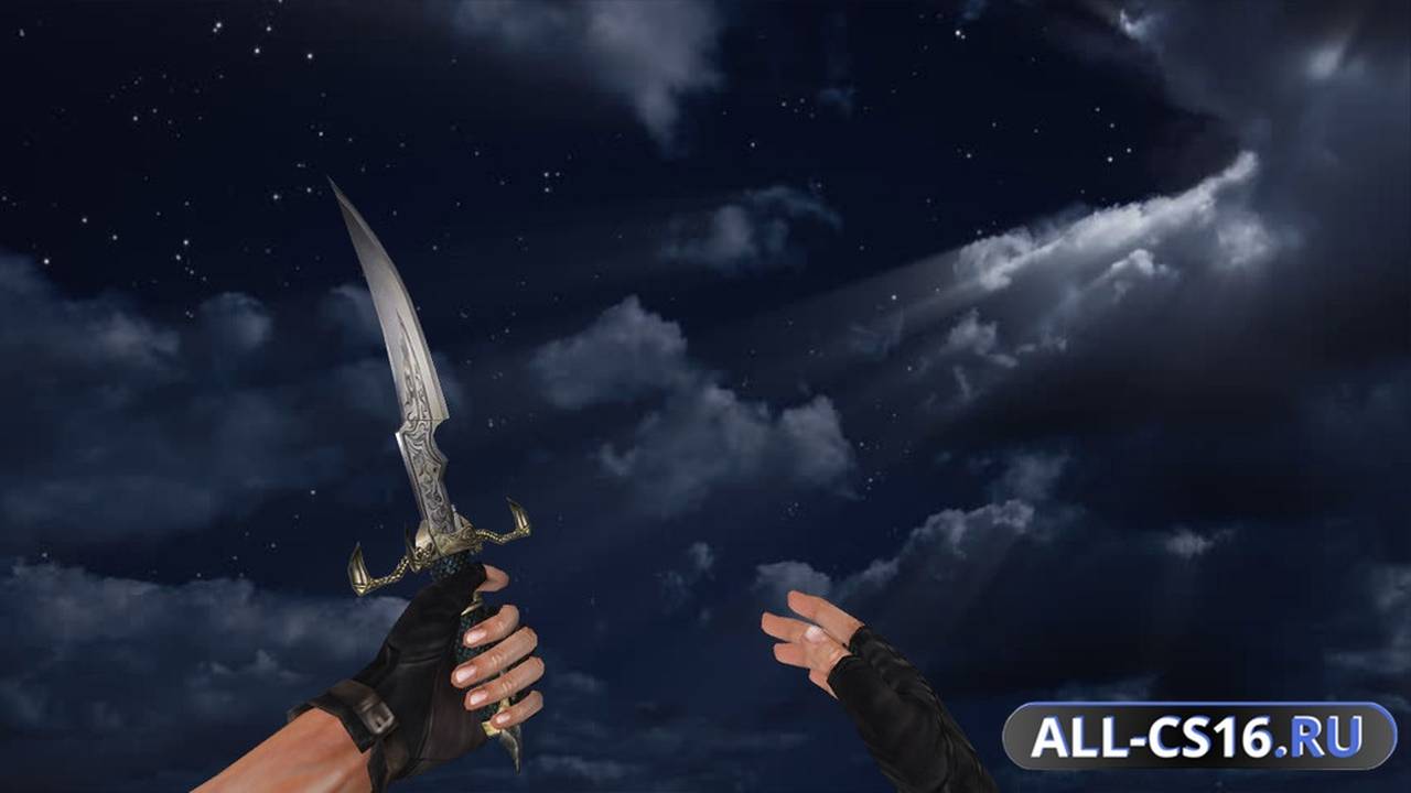 Модель оружия для CS 1.6 - Dragon Knife