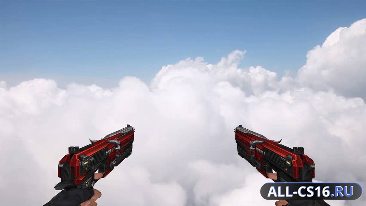 Модель оружия для CS 1.6 - Dual-Elites Dual-Balrog 1