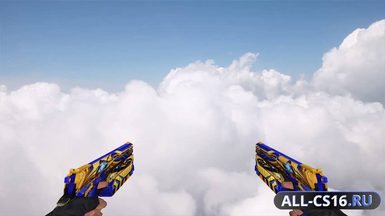 Модель оружия для CS 1.6 - Dual-Elites Dual Infinity Final Trans-Gear