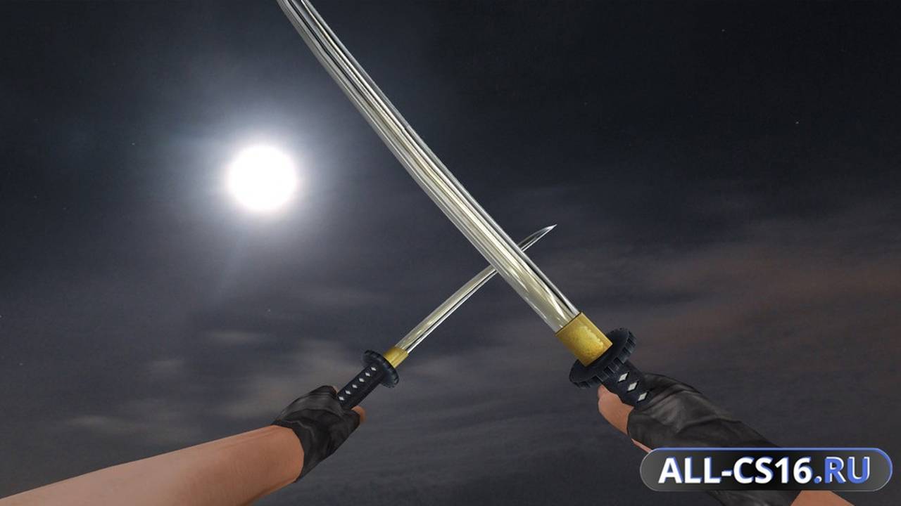 Модель оружия для CS 1.6 - Dual Katana