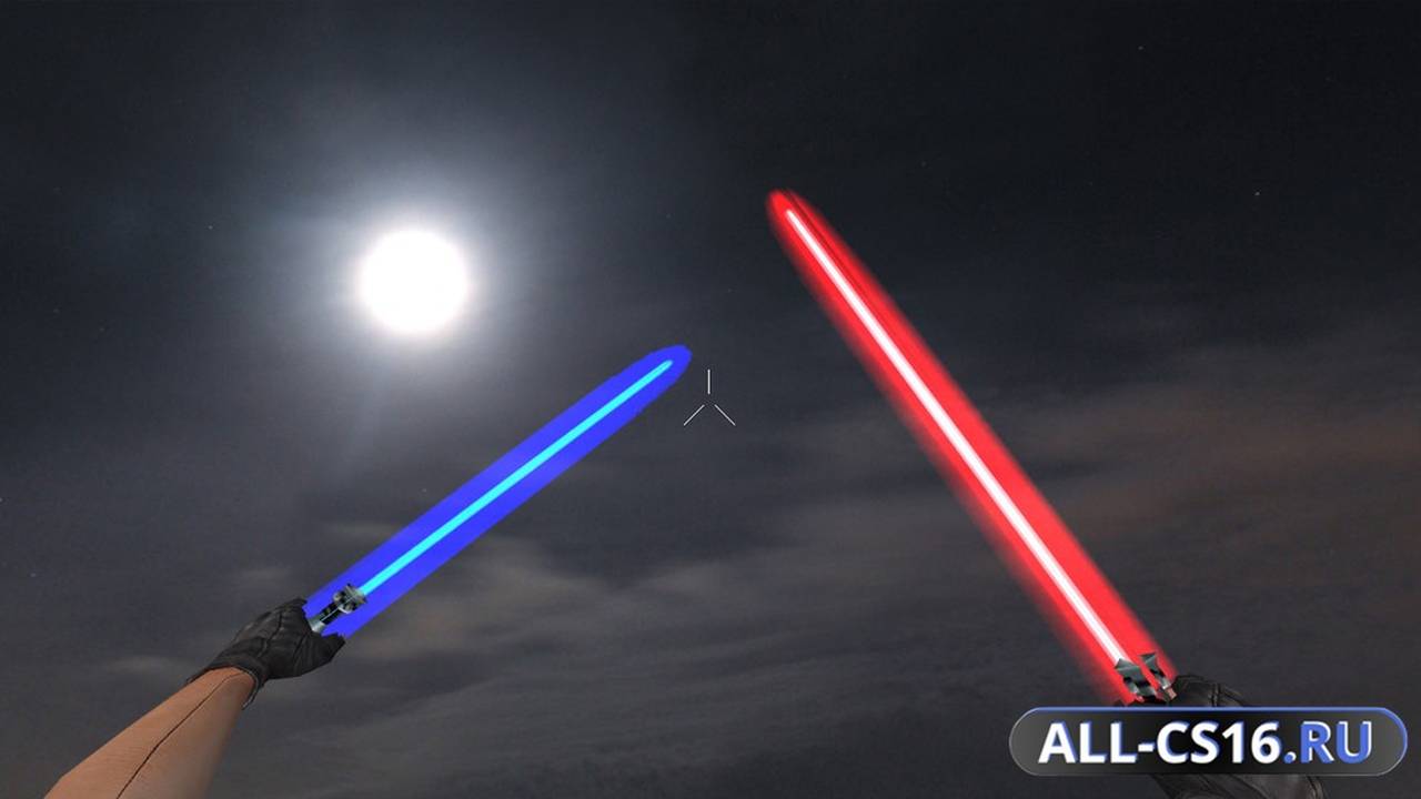 Модель оружия для CS 1.6 - Dual Lightsaber BR
