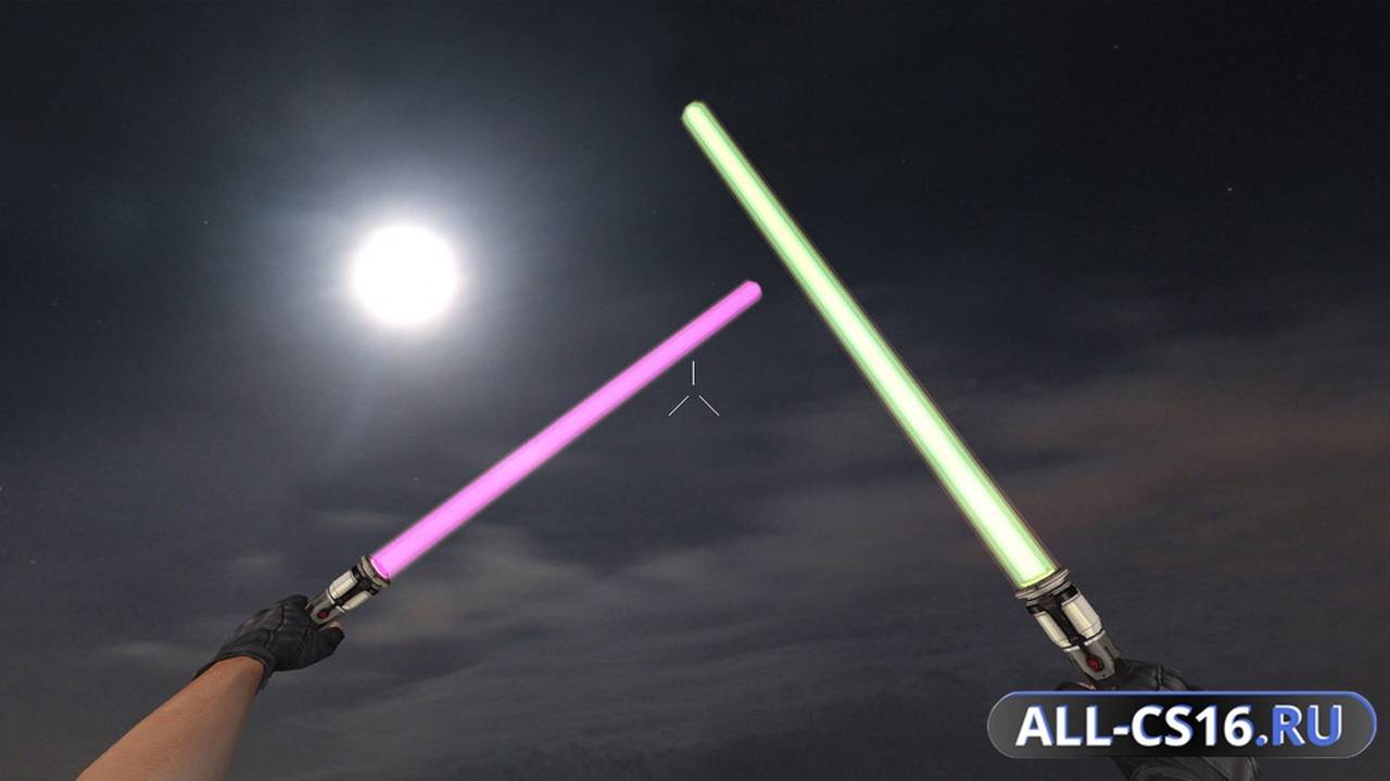 Модель оружия для CS 1.6 - Dual Lightsaber PG