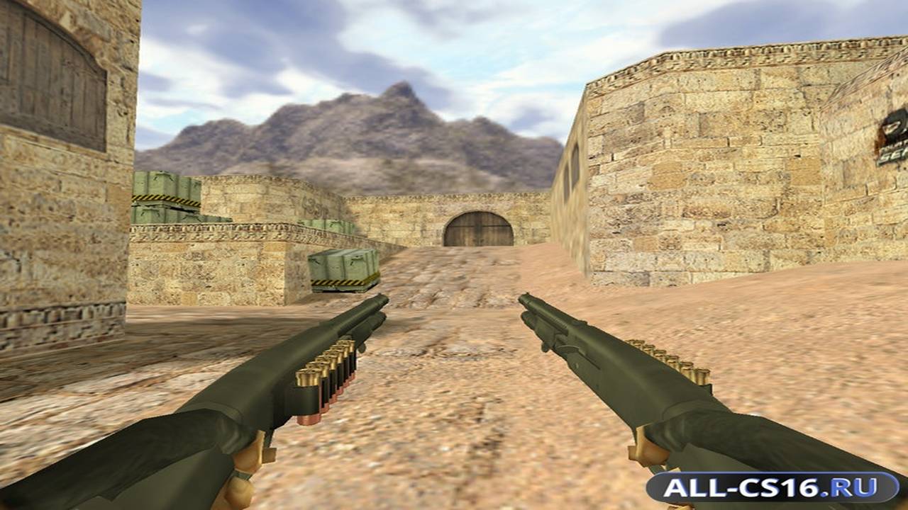 Модель оружия для CS 1.6 - Benelli M3 Два дробовика