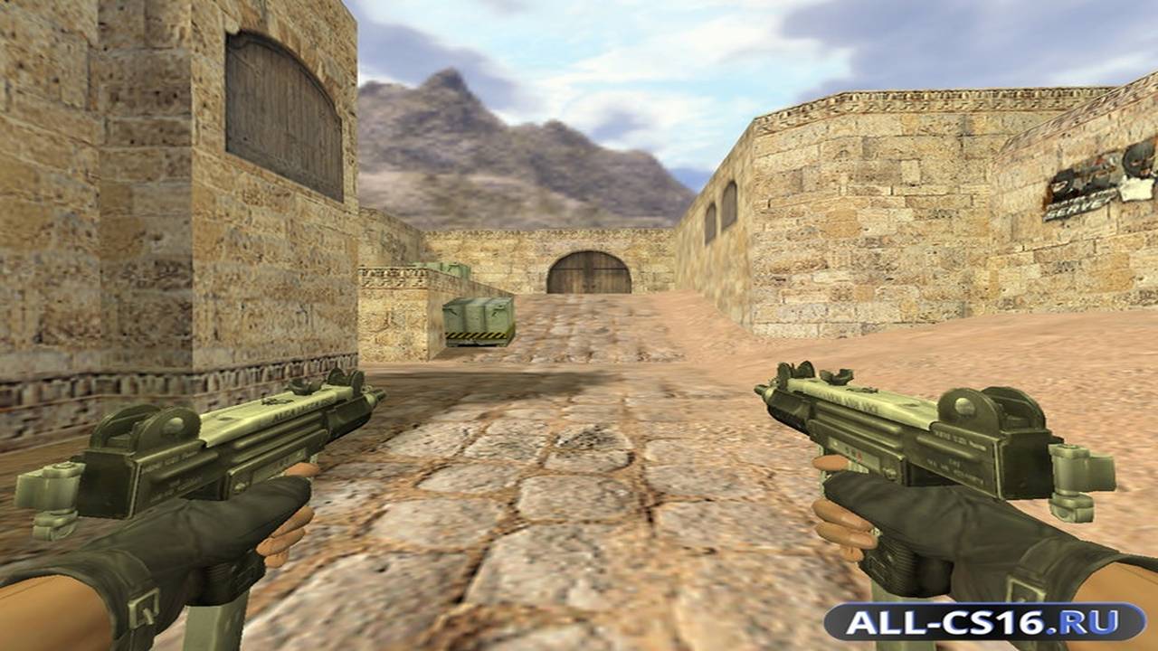 Модель оружия для CS 1.6 - P90 Dual Uzi
