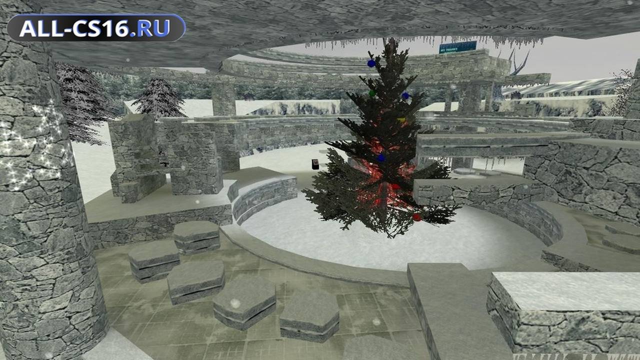 Карта «dyd_xmas2016» для CS 1.6 для CS 1.6
