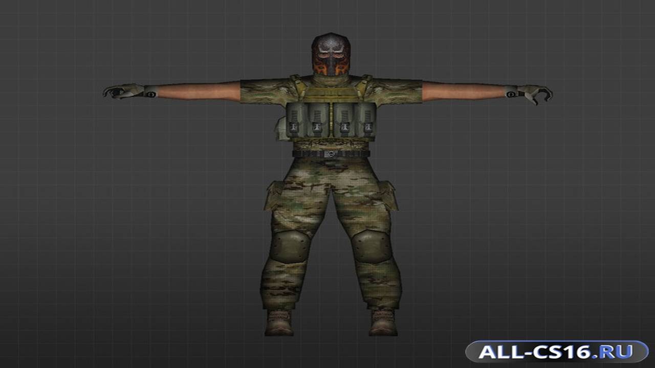Модель игрока для CS 1.6 - Элитные наемники