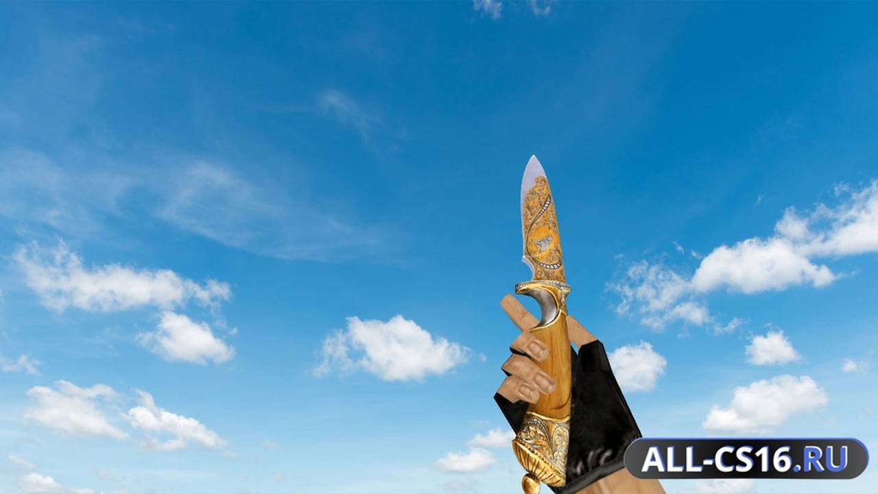 Модель оружия для CS 1.6 - Engraved Blade