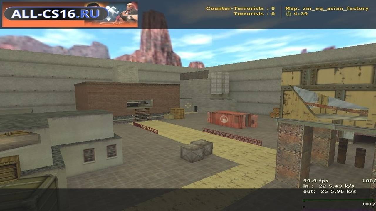 Карта «eq_dark_factory» для CS 1.6 для CS 1.6