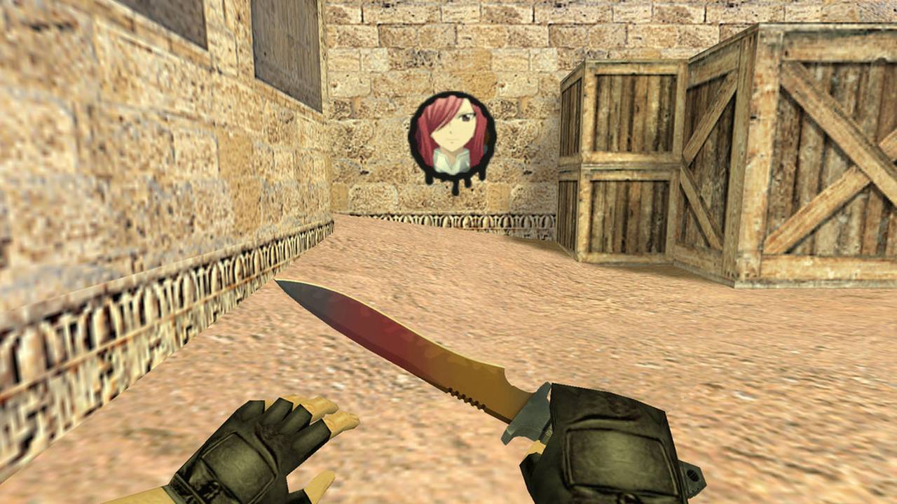 Граффити для CS 1.6 - Эрза Скарлет