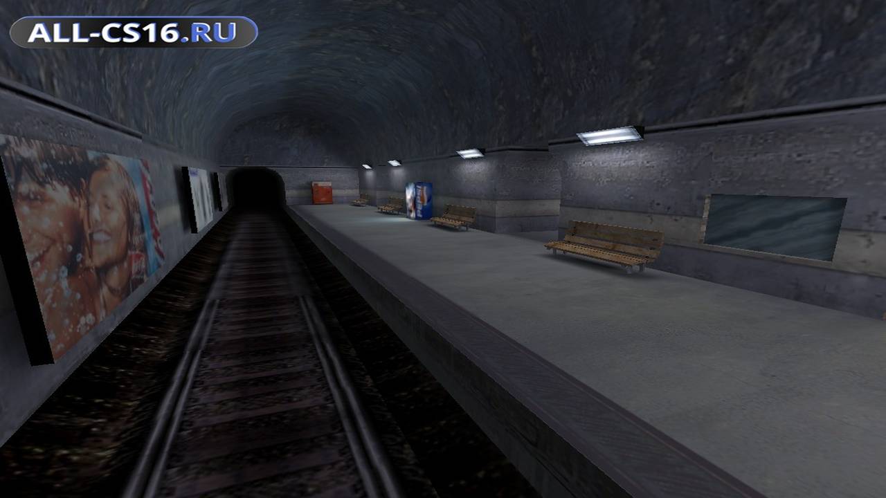 Карта «es_underground» для CS 1.6 для CS 1.6