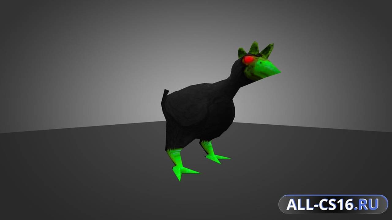 Модель для CS 1.6 - Evil Chicken
