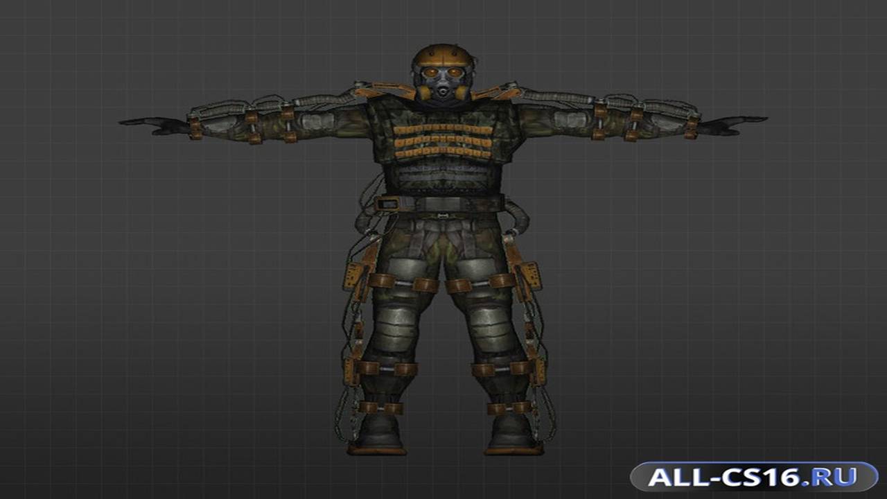 Модель игрока для CS 1.6 - Экзоскелеты
