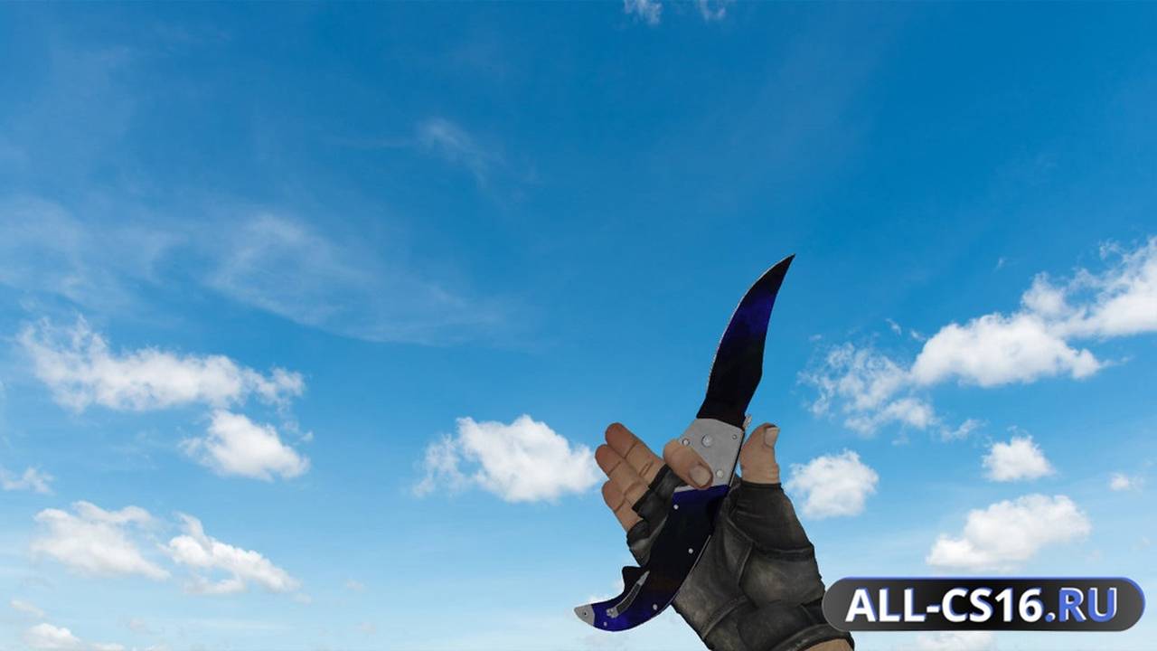 Модель оружия для CS 1.6 - Falchion Doppler Phase 3