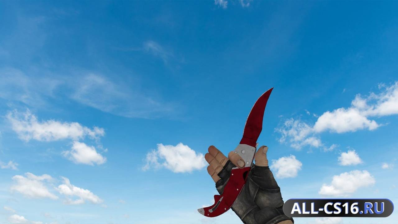Модель оружия для CS 1.6 - Falchion Ruby