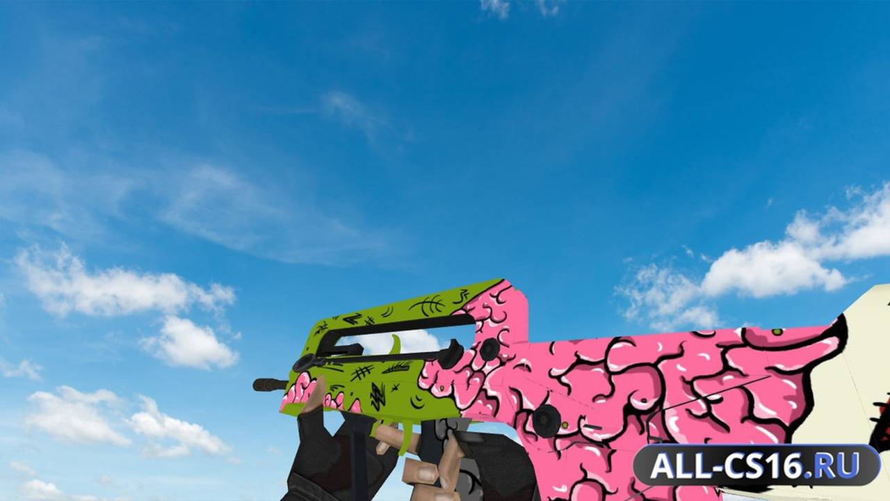 Модель оружия для CS 1.6 - Famas Famas Brainfreak