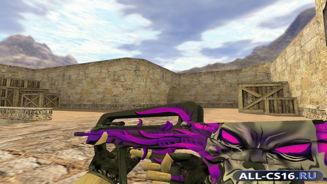 Модель оружия для CS 1.6 - Famas Famas Карфаген