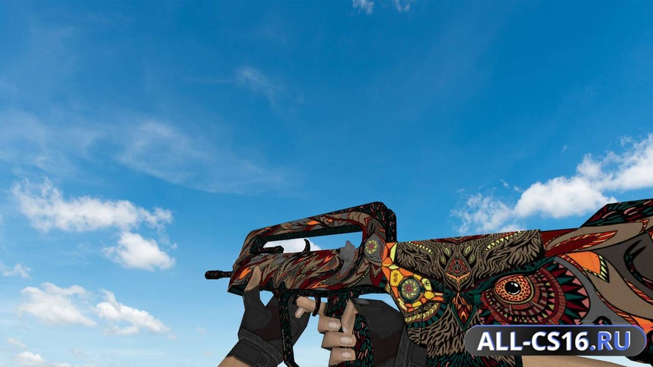 Модель оружия для CS 1.6 - Famas Famas Глаз Афины