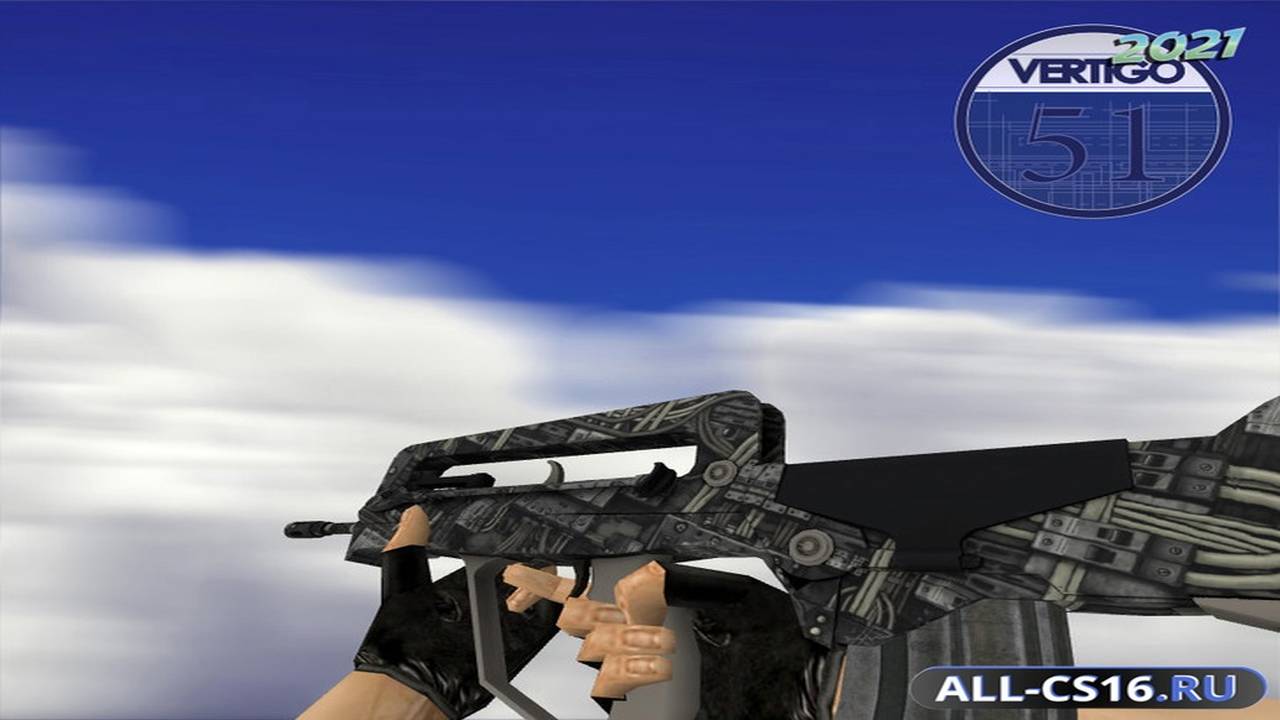 Модель оружия для CS 1.6 - Famas FAMAS | Дефект проводки (Faulty Wiring)