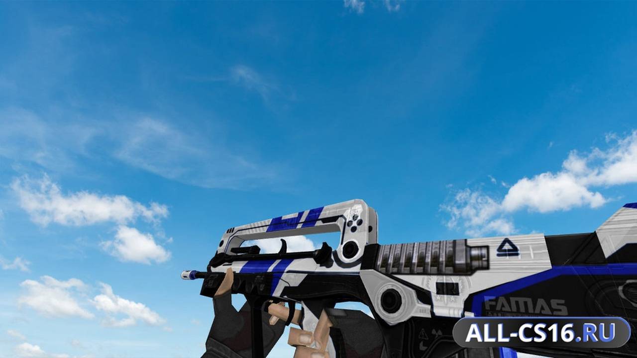 Модель оружия для CS 1.6 - Famas Famas Gekko