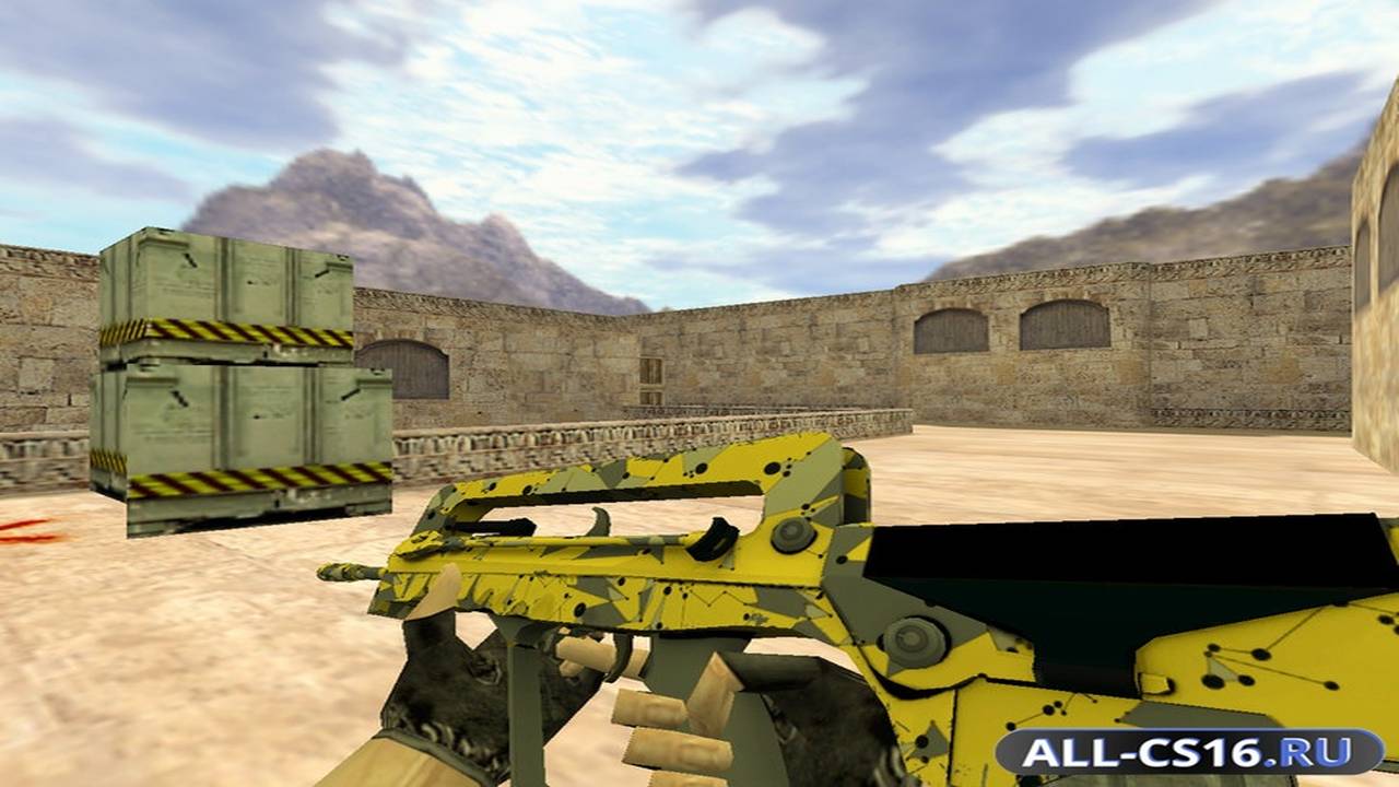 Модель оружия для CS 1.6 - Famas Famas Нейронная сеть