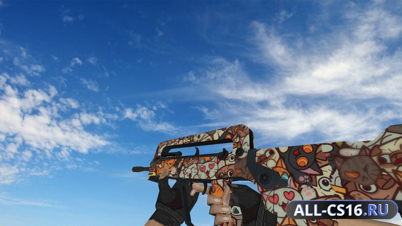 Модель оружия для CS 1.6 - Famas Famas PAW