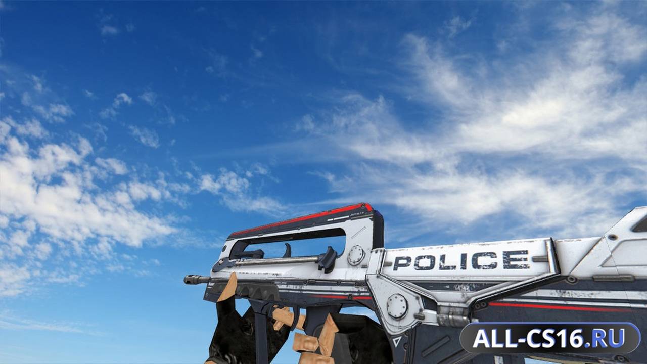 Модель оружия для CS 1.6 - Famas Famas Police