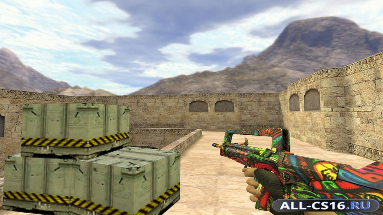 Модель оружия для CS 1.6 - Famas Famas Псих