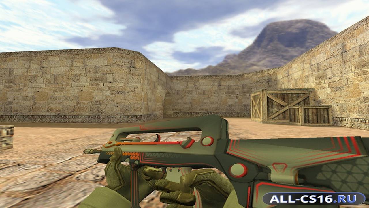 Модель оружия для CS 1.6 - Famas Famas Валентность