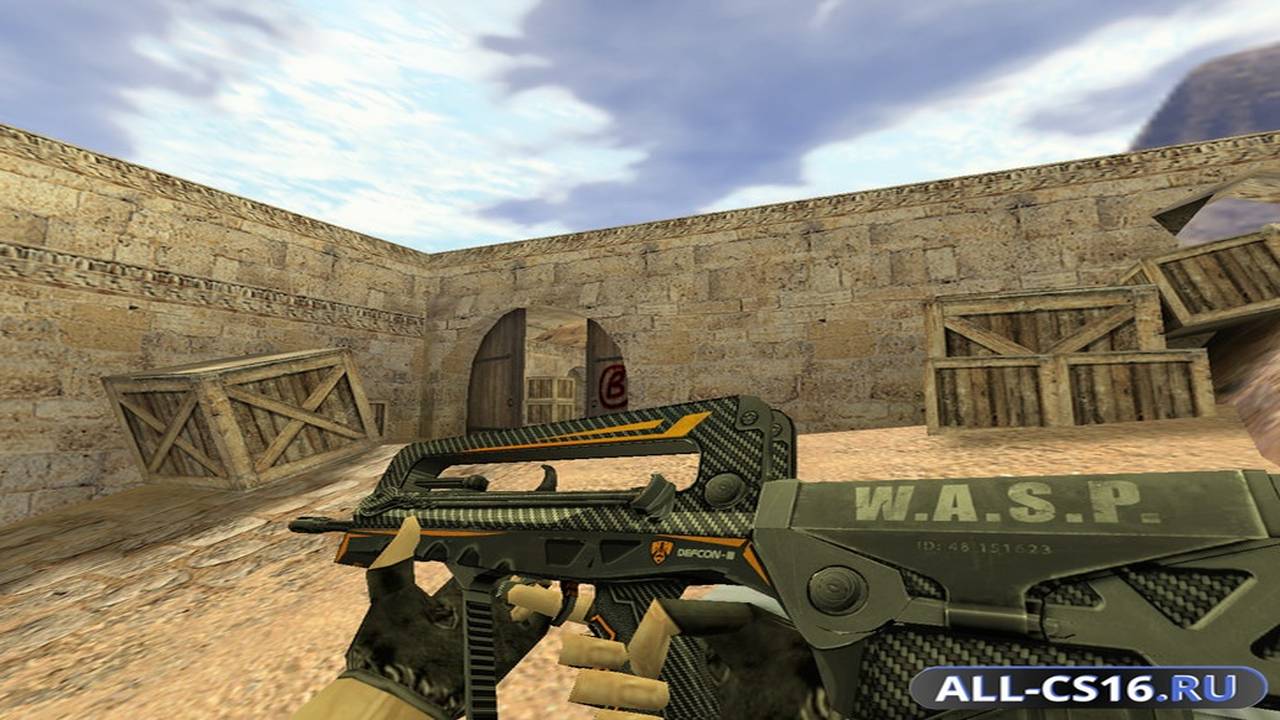 Модель оружия для CS 1.6 - Famas Famas WASP